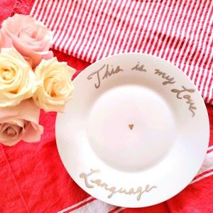 Hand Painted Decorative Plate.